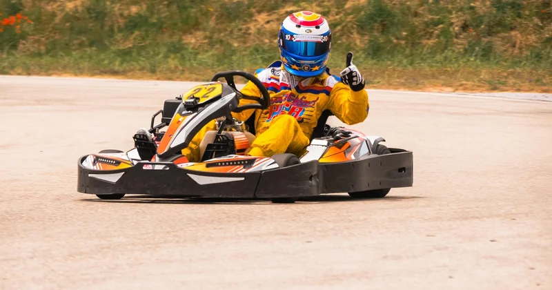 Pilotage karting sous la pluie : l'épingle change complètement de visage